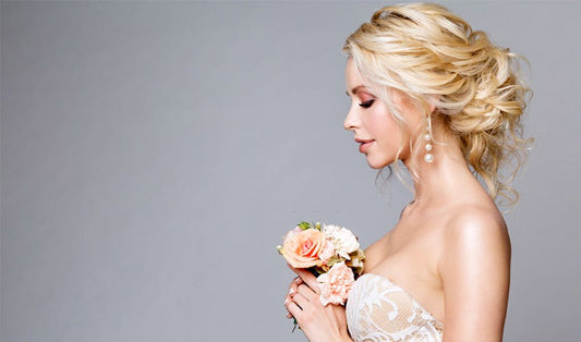 a bride is ready for her wedding