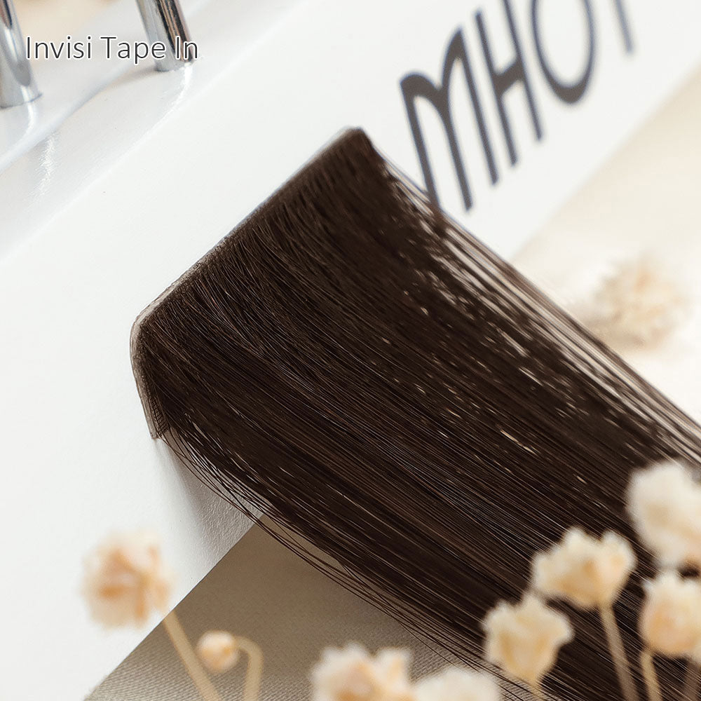 invisible tape in hair extensions