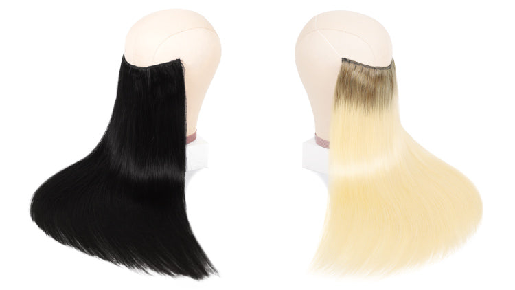 Halo hair extensions