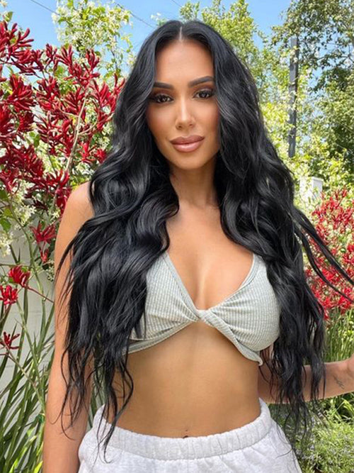 off black hair women