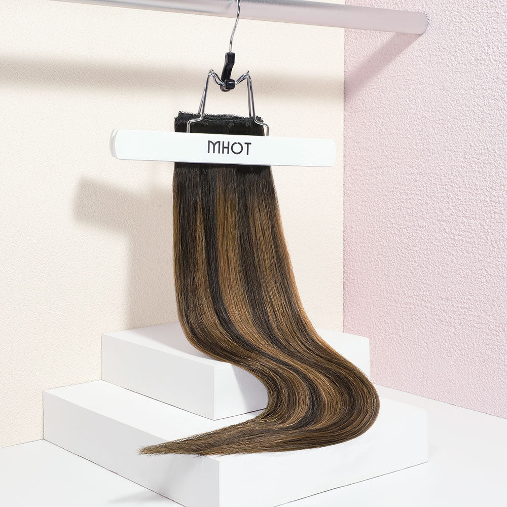 Off Black Balayage (1B/6A) Clip-Ins