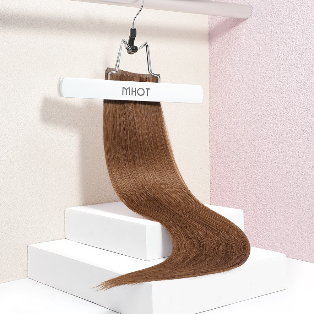 Seamless Clip In Hair Extensions, 100% Remy Human Hair Extension – Mhot Hair