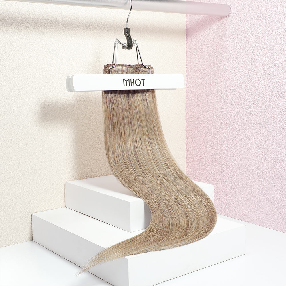 Ash Blonde Babylights (8/60) Clip-Ins