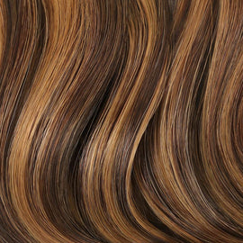 Brunette Highlights hair extensions