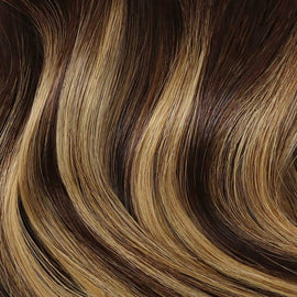 Chocolate Brown Buttery Blonde Balayage (4/27) Clip-Ins