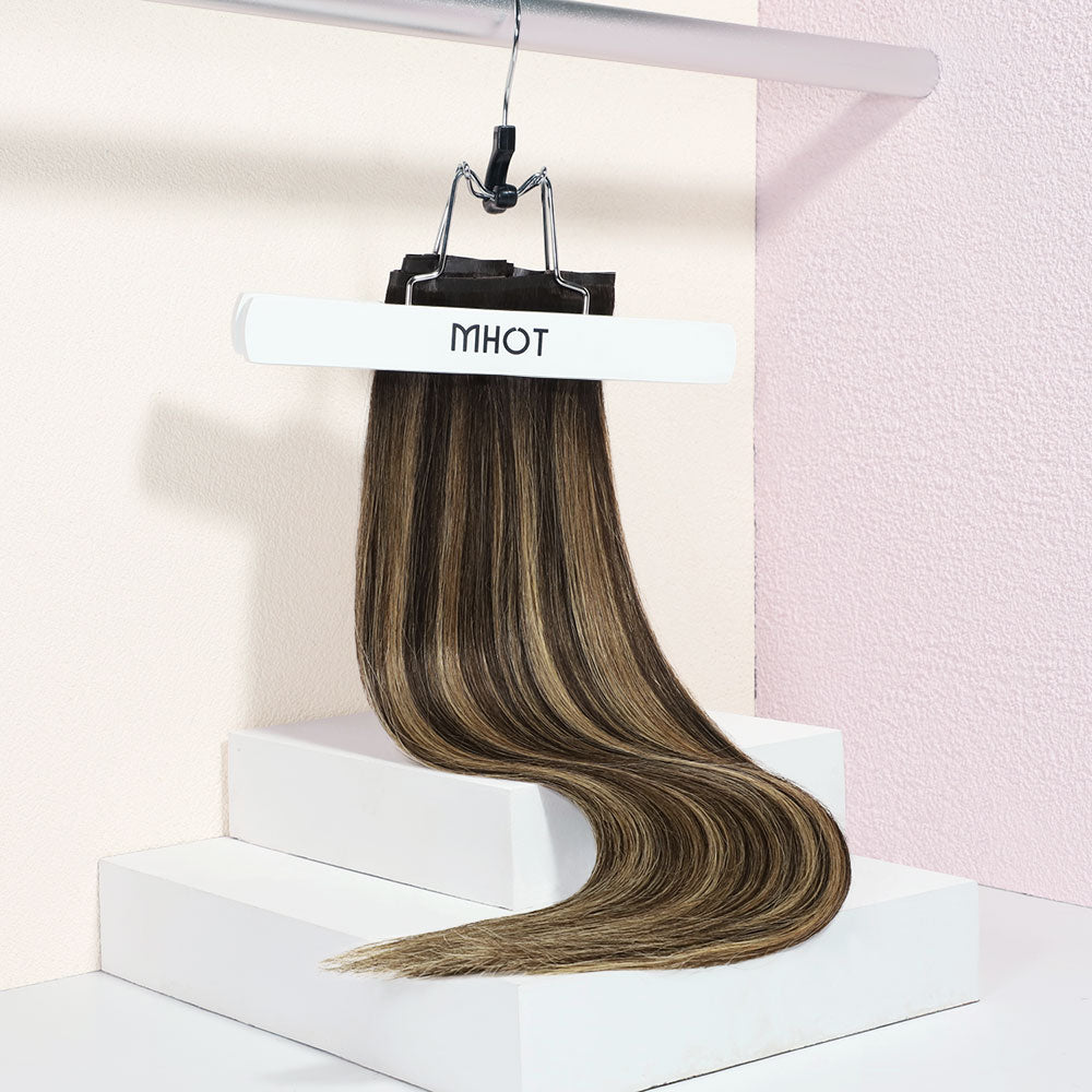 Dark Brown Balayage (2/27) Clip-Ins