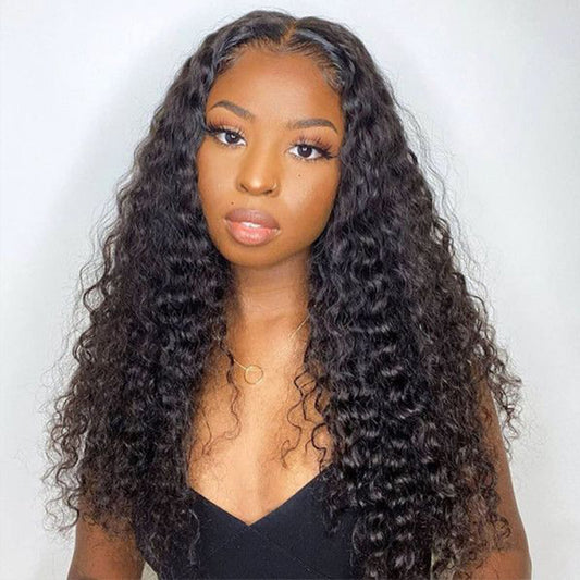 Human Hair HD Lace Front Wig Deep Wave 13x6 *NEW* CLEAR LACE & CLEAN HAIRLINE