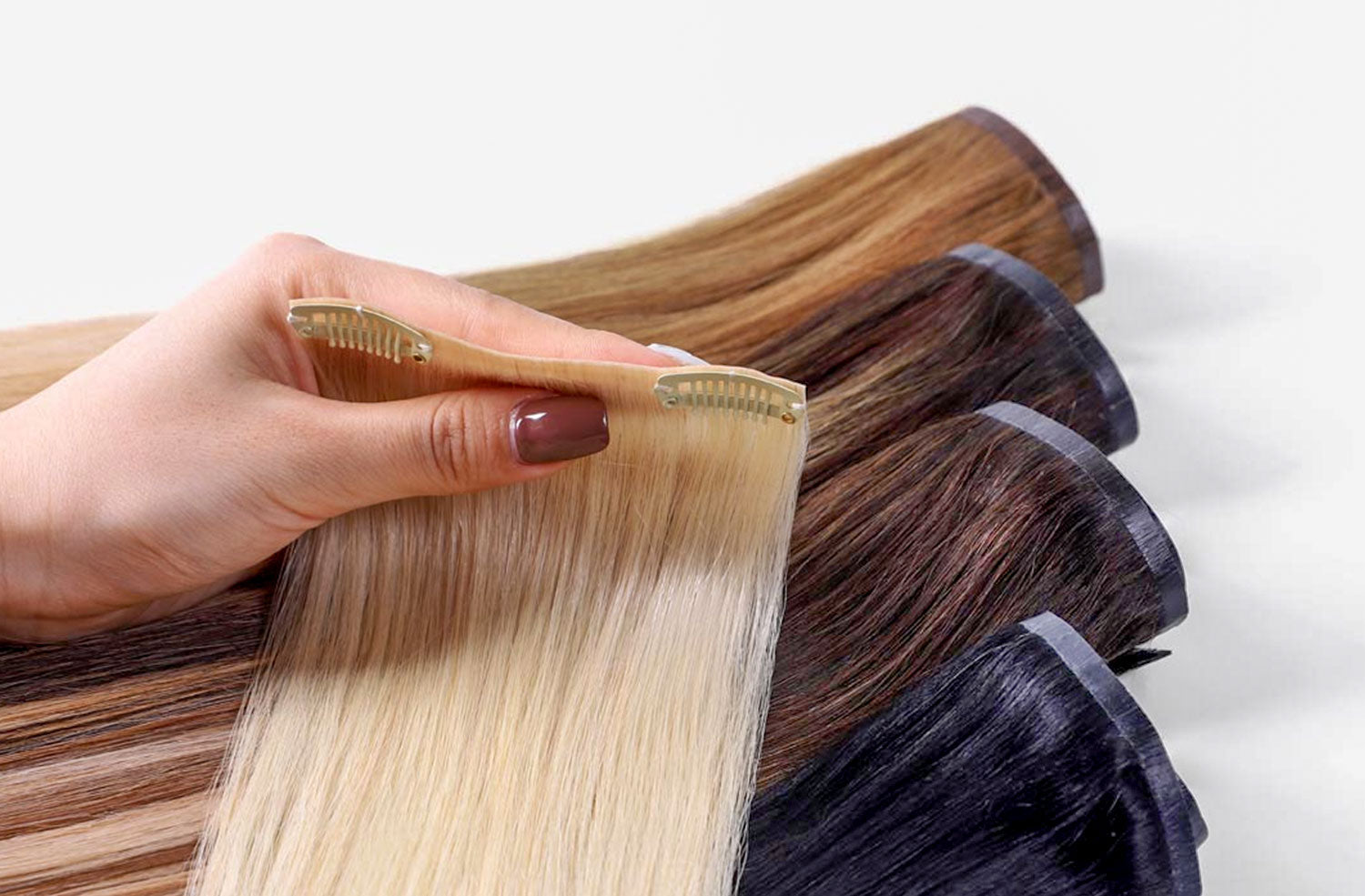 Seamless Clip-In Hair Extensions-Comfortable and Natural Blend
