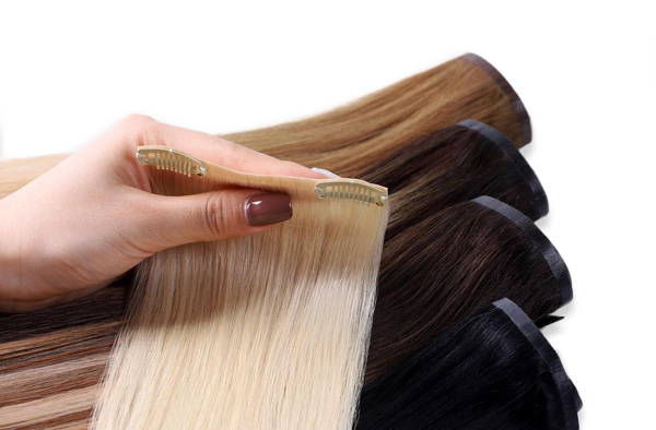 Seamless Clip In Remy Hair Extensions, Super Invisible Silk Seam Hair –  Mhot Hair