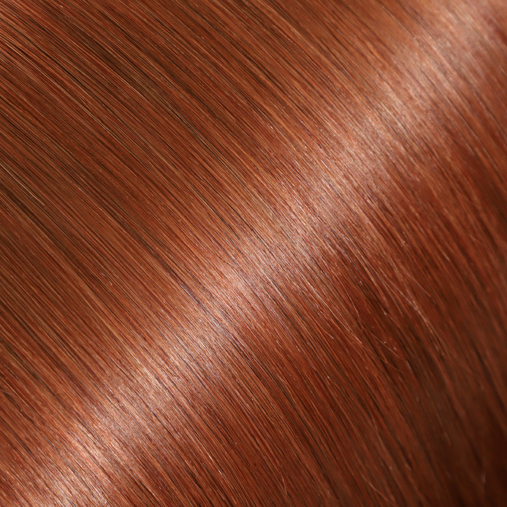 dark auburn brown #33 tape in remy hair extenions